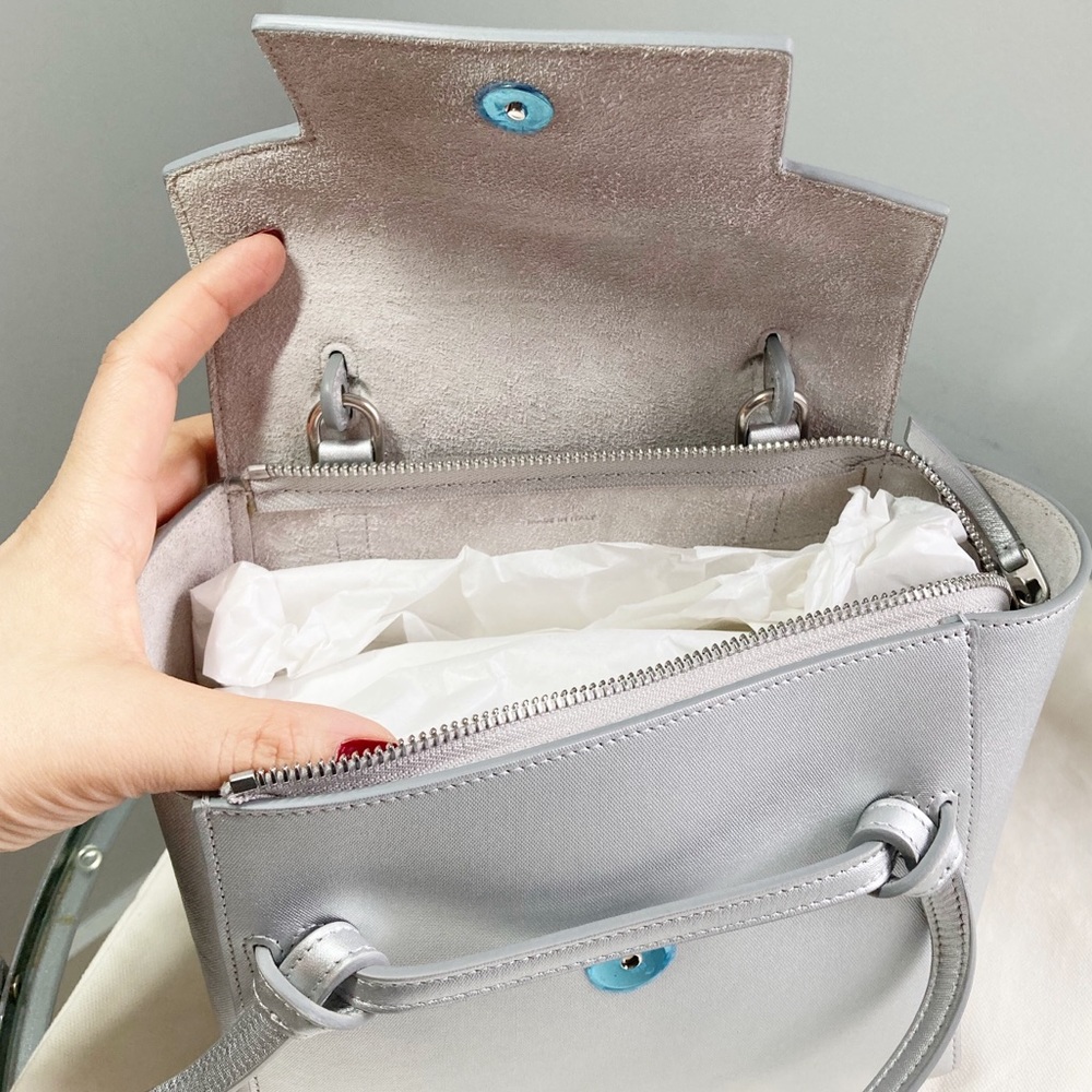 Celine Silver Nano Belt Bag Calfskin reg $2,200.00 - Picture 7 of 16